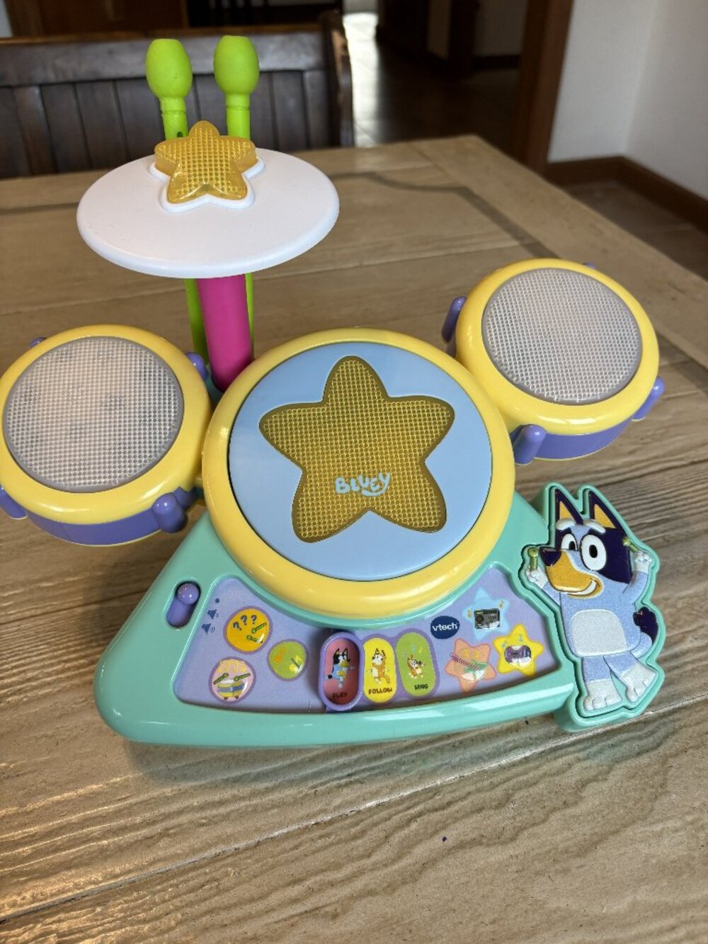 Bluey Drum Set